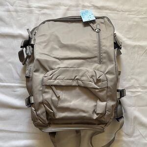 Large Grey Travel Backpack